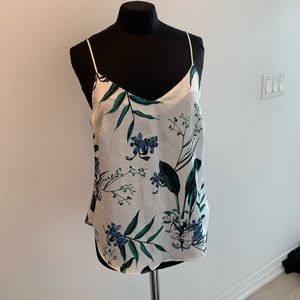 Dynamite White Floral Camisole